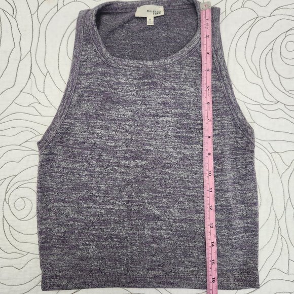 [M] Wilfred Free Sleeveless Aritzia Cropped Knit Tank Top - Picture 5 of 8